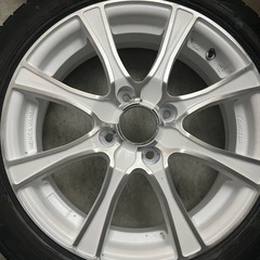 モンッツアジャパン１５インチホイール　タイヤ付きの画像