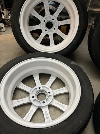 モンッツアジャパン１５インチホイール　タイヤ付き　5J