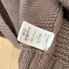 カーディガン　ベルト付きの画像