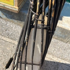 間接照明 アジアン 竹 ランプ　インテリア スタンドライト バンブー 中古品の画像