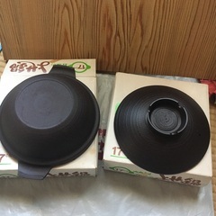 アルミなべ2個　未使用です。の画像