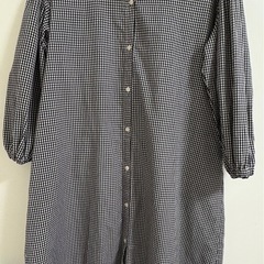 グローバルワーク　袖ボリュームワンピース　　150cmの画像