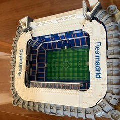 5876ピース クリエイティブな有名なサンティアゴ・ベルナベウ・スタジアム レアル・マドリード 組み立てブロック モデル 建築装飾 子供のおもちゃの画像