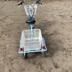 アシスト付き3輪車の画像