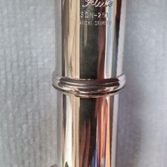 ◇管楽器フルート・木製クラフト時計　2点共にの画像