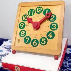 ◇管楽器フルート・木製クラフト時計　2点共にの画像