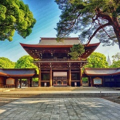 ⛩一緒に明治神宮に行こ〜🚶‍♀️🚶‍♀️🚶‍♀️