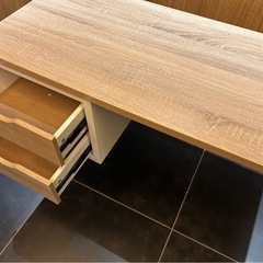 ロウヤ　スマクション　木製デスク　ワークデスクの画像