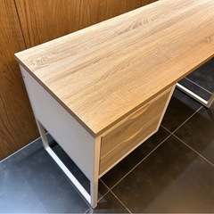 ロウヤ　スマクション　木製デスク　ワークデスクの画像