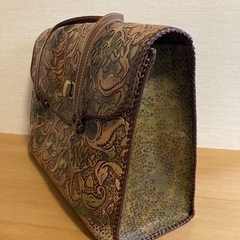 本革 バッグ ハンドメイド 革職人の画像