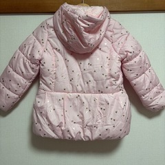 ピンク　ダウンコートの画像