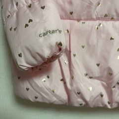 ピンク　ダウンコートの画像