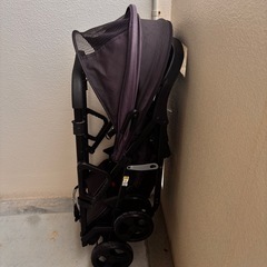 ベビーカー アミティエ F ネビオ Nebio 二人乗り(レインカバー付き)の画像