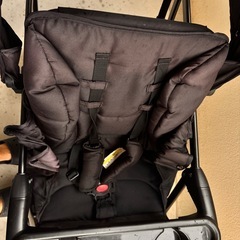 ベビーカー アミティエ F ネビオ Nebio 二人乗り(レインカバー付き)の画像