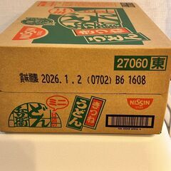 【取引中】日清のどん兵衛 ミニきつねうどん (東日本限定 Wだし) 12個セットの画像