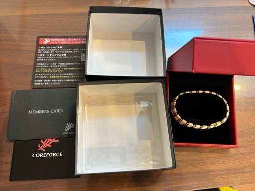 正規品　極美品　コアフォース COREFORCE  70  ホワイトゴールド k18 全て刻印あり