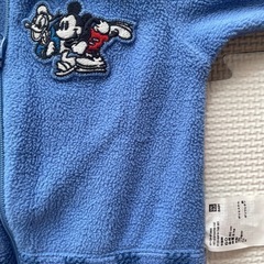 フリースロンパース（UNIQLOディズニー）
　　　　の画像