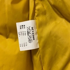 【Y00003】SUGAR CANE'S(シュガーケーン)  ナイロンインナーダウンベスト　Sの画像