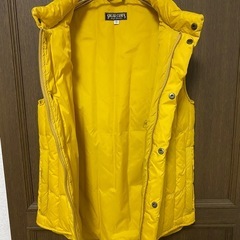 【Y00003】SUGAR CANE'S(シュガーケーン)  ナイロンインナーダウンベスト　Sの画像