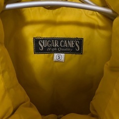 【Y00003】SUGAR CANE'S(シュガーケーン)  ナイロンインナーダウンベスト　Sの画像