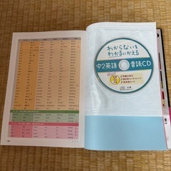 中2英語テキストCD付きの画像