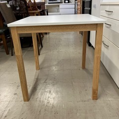 ロ2510-684 ニトリ　ダイニングテーブル2人掛け　キズ汚れ有りの画像
