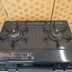 2024年製 パロマ LPガス用 ガステーブル PA-S46B-R グレー系 水なし片面焼グリル 幅59cm プロパンガス Paloma 札幌 北20条店の画像