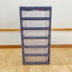 stp-3500　書類ケース　6段　B4サイズ　チェスト　収納ケース　事務用品　事務　引き出し　ラック　グレー　書類整理　オフィス　小物入れの画像