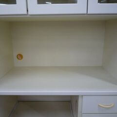 【使用感強め】 パモウナ レンジボード 白 高さ183.5cm キッチン収納 食器棚 レンジ台 パモウナ レンジボード 白 高さ183.5cm キッチン収納 食器棚 レンジ台 苫小牧西店 の画像