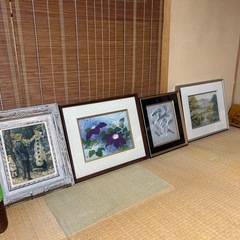 絵画など9点セットの画像