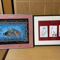 絵画など9点セットの画像