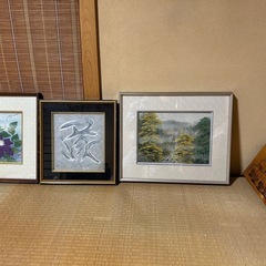 絵画など9点セットの画像