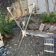 布団干しの画像