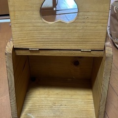 木箱小物入れ
の画像