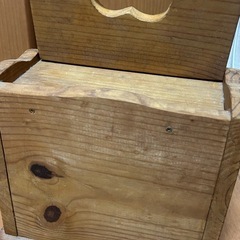 木箱小物入れ
の画像