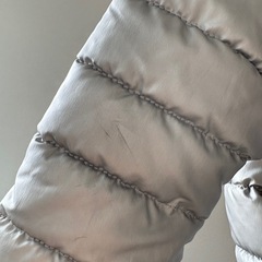 OKAIDI OBAIBI シルバー中綿ブルゾン　23m 86cmの画像