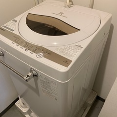 2022年式 TOSHIBA 洗濯機5kgの画像