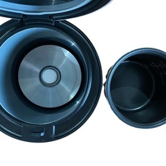 ★YAMAZEN  小型炊飯器 YJG-M150（B） 2020年製の画像