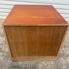 【那須町役場】紙芝居整理　木製書類棚　【管理番号341】の画像