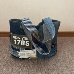 🌸新品🌸デニム．肩かけバッグの画像