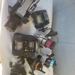 電動リール(ジャンク)フィッシングバッグ
リール等セット の画像