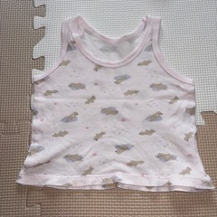 ♡3点おでかけ服・ランニング型　肌着　80cm♡の画像