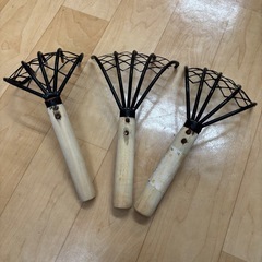 熊手　3本　潮干狩り等にの画像