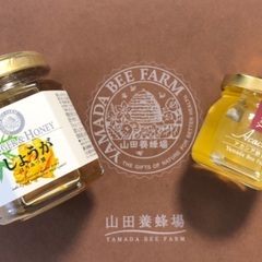 山田養蜂場　しょうがはちみつ漬＆アカシア蜂蜜 セットの画像