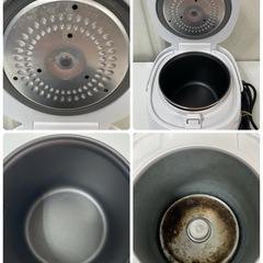 R367 ☀️ mifasol 小型 炊飯ジャー 2炊き 19年製 FK-RC-00 ⭐ 動作確認済 ⭐ クリーニング済の画像