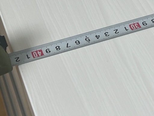 ローチェスト　ニトリ　ルシート 120-4LC WH 美品