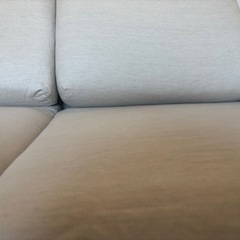 無印　2シーター・ウレタン・ポケットコイル　ソファ本体の画像
