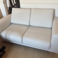 無印　2シーター・ウレタン・ポケットコイル　ソファ本体