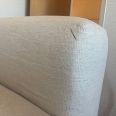 無印　2シーター・ウレタン・ポケットコイル　ソファ本体の画像