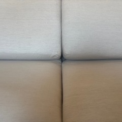 無印　2シーター・ウレタン・ポケットコイル　ソファ本体の画像